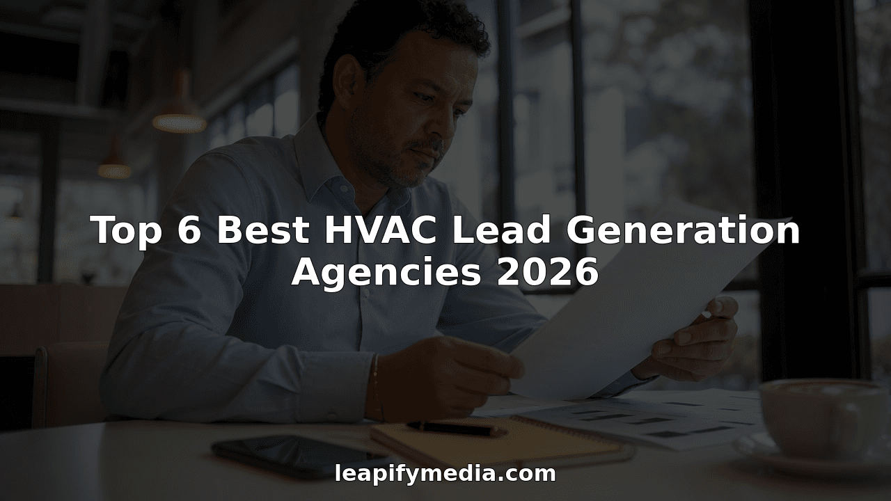Top 6 Best HVAC Lead Generation Agencies 2026