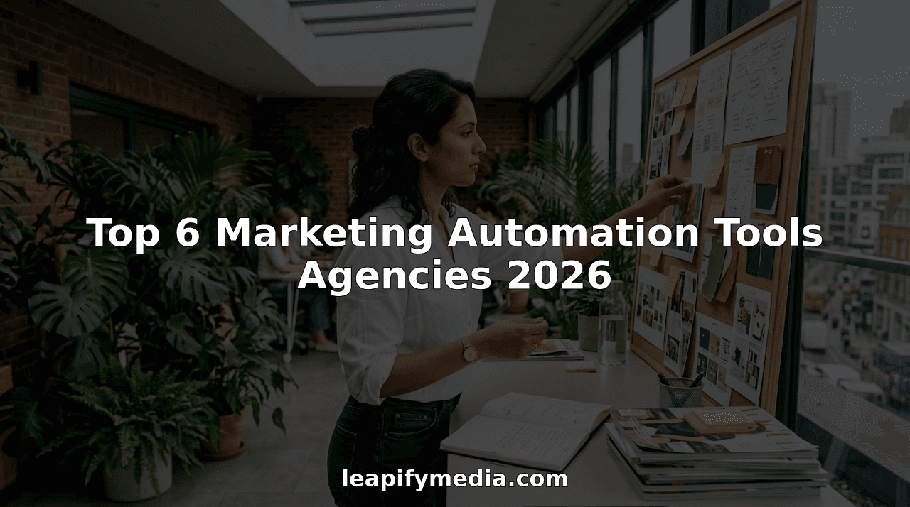 Top 6 Marketing Automation Tools Agencies 2026