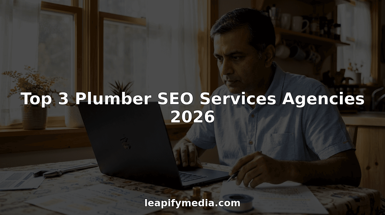 Top 3 Plumber SEO Services Agencies 2026