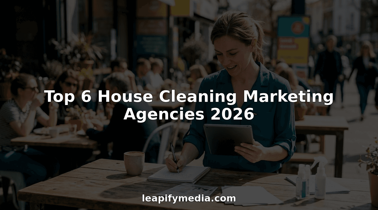 Top 6 House Cleaning Marketing Agencies 2026